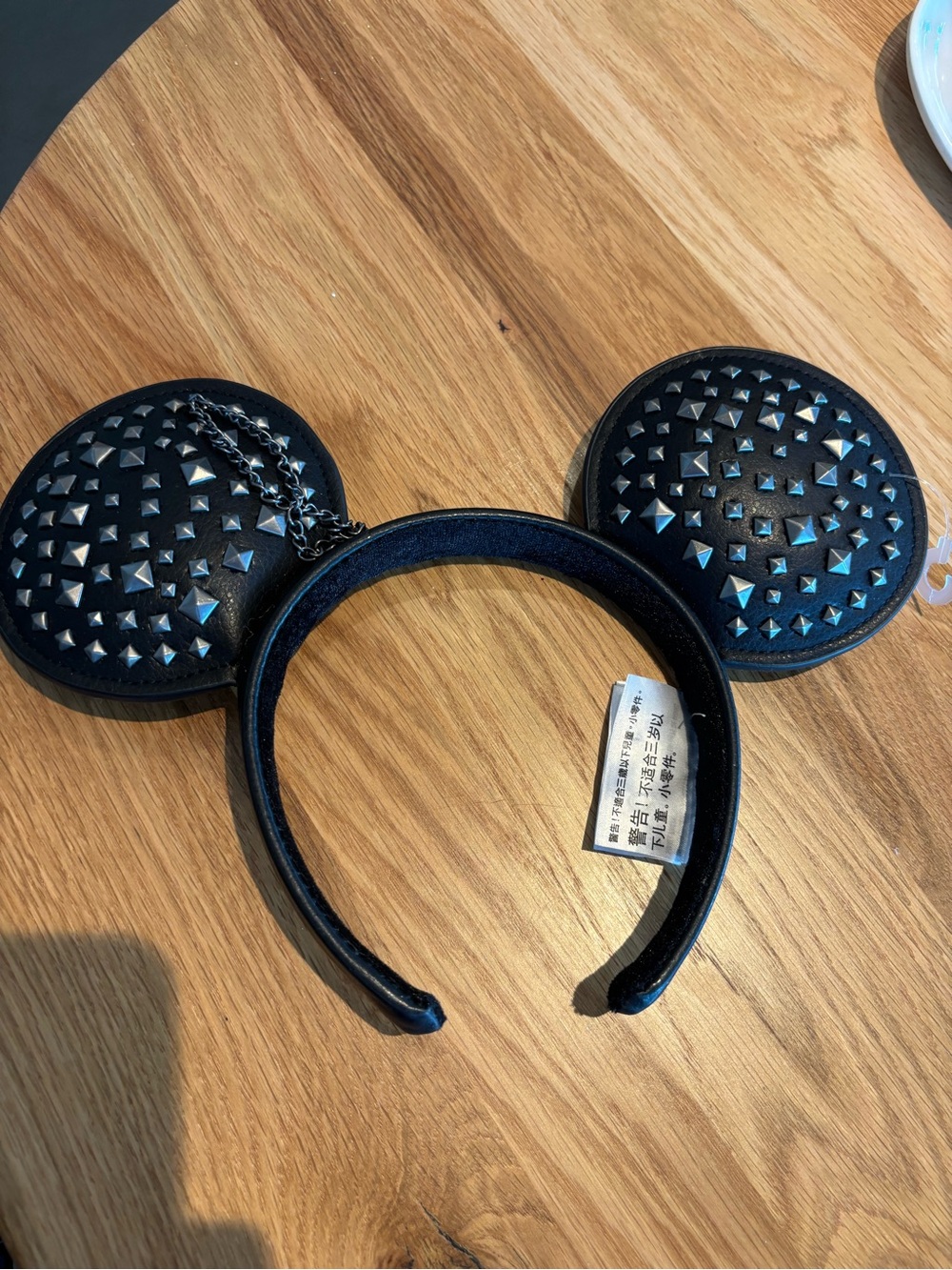 Studded Black Disney Parks Mickey Mouse Ears Headband